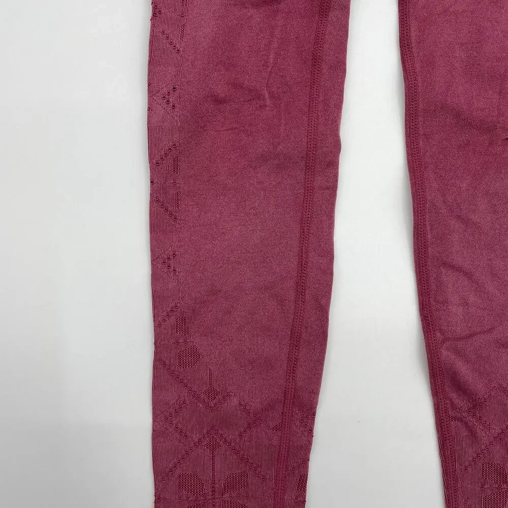 CALIA by CARRIE UNDERWOOD Women's Leggings Size S Mid Rise 7/8 Length Dusty Pink
